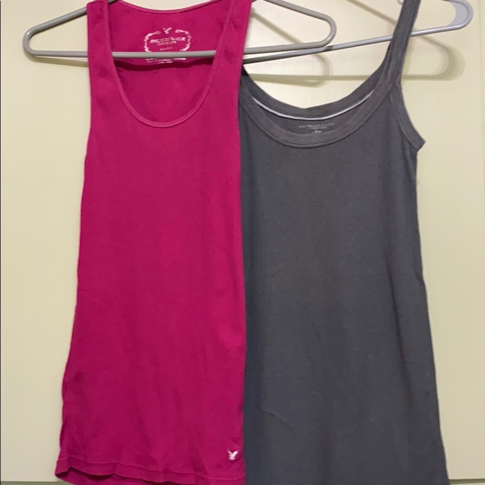 (2) American Eagle womens size medium tank tops.